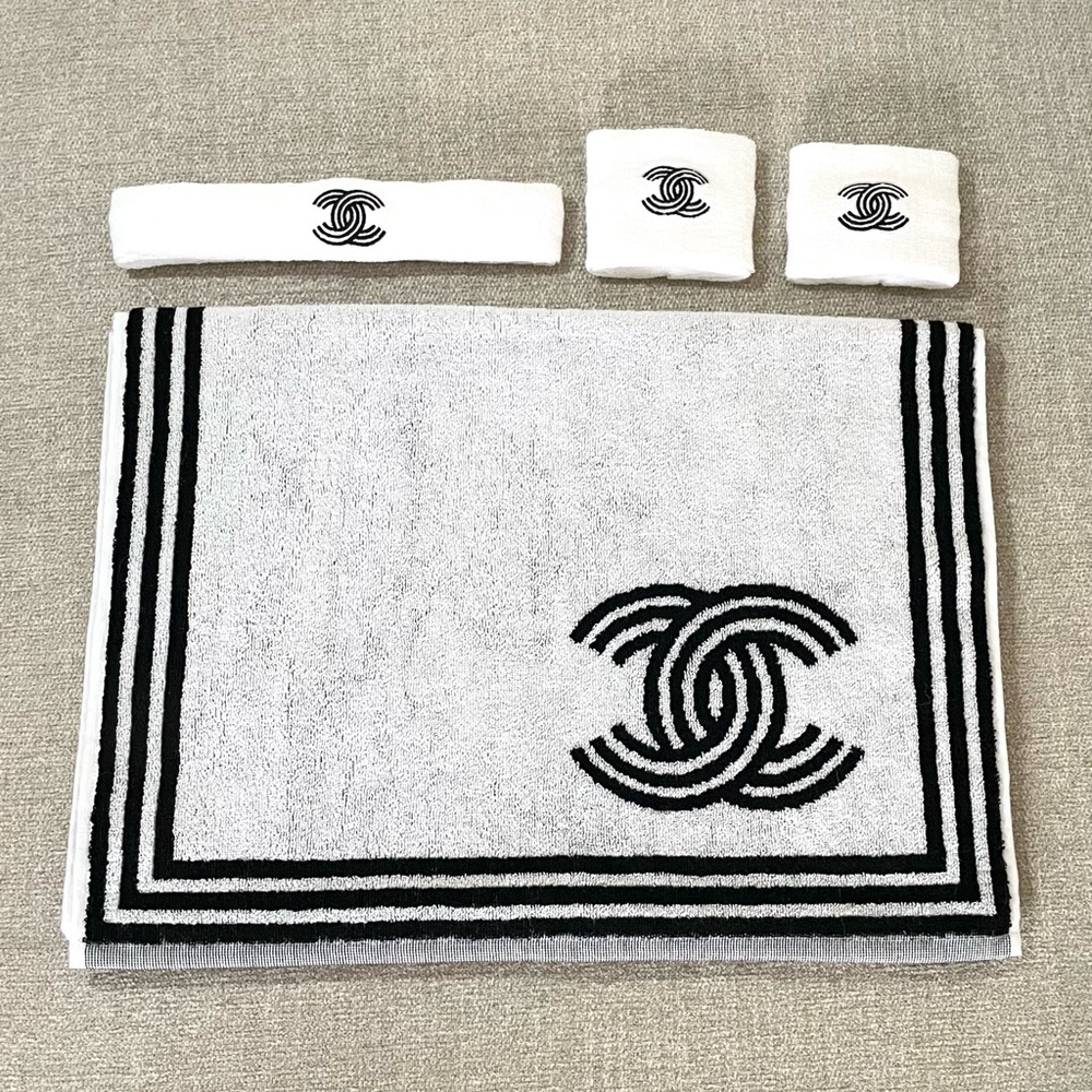 ♥️SOLD♥️ CHANEL 24C Cruise Sport Set with Towel Headband & Wristband NWT